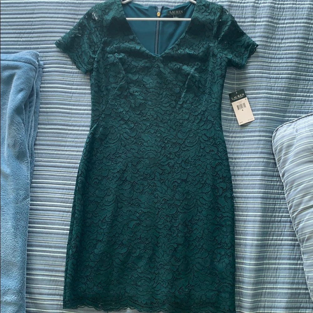 NWT Ralph Lauren lace Dress